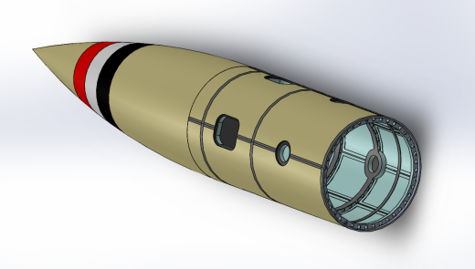 B导Dan运载车模型简易3D数模图纸 Solidworks设计缩略图